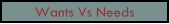 Arlington, VA Area Home Buying Wants Vs Needs Checklist 